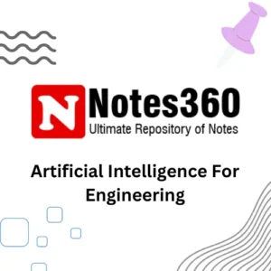 Artificial Intelligence For Engineering